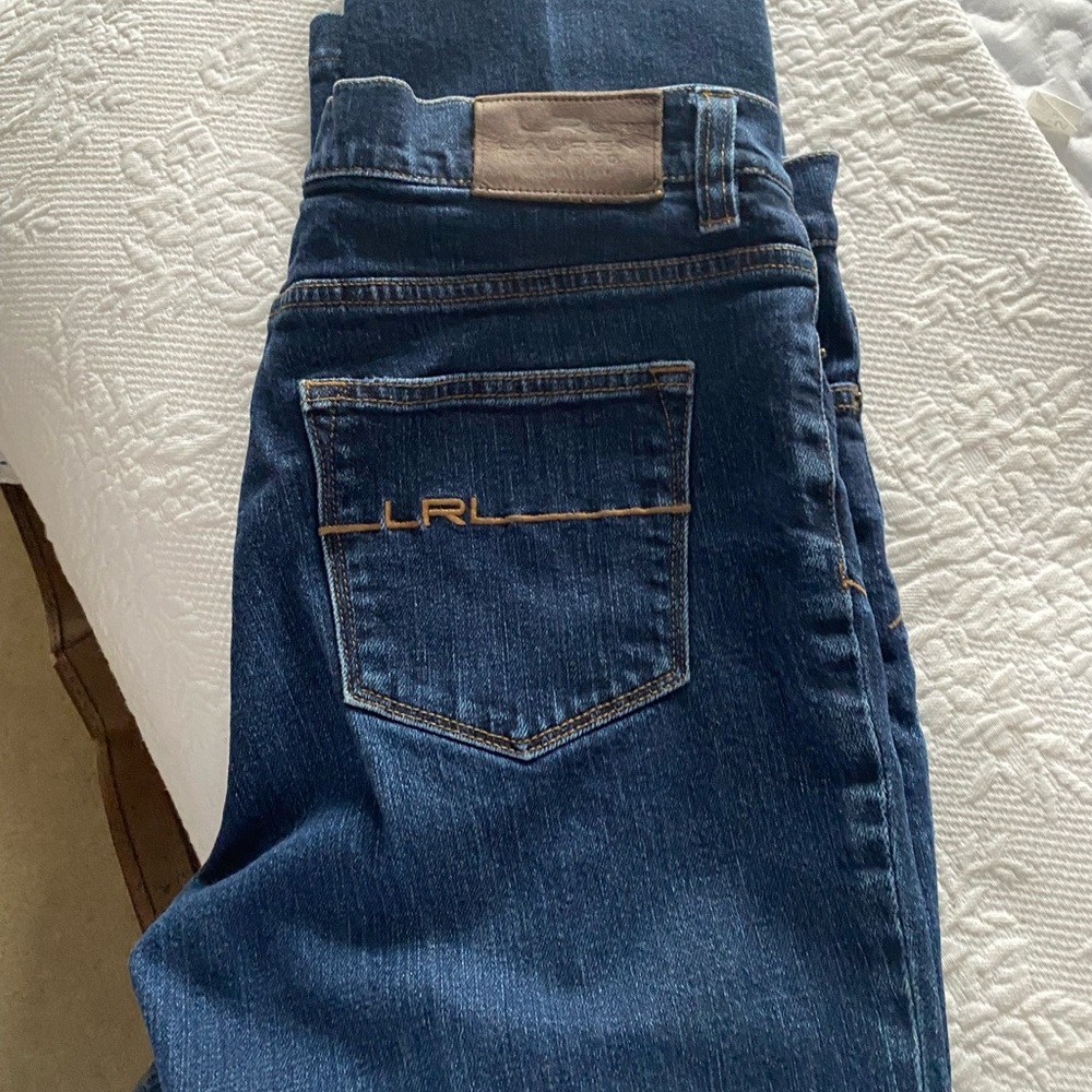 Ralph Lauren Straight Dark Blue Denim Jeans
